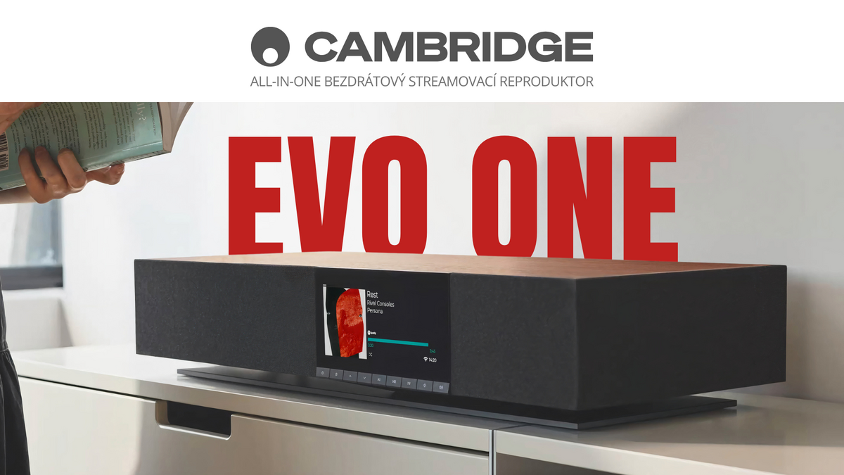 CAMBRIDGE AUDIO EVO ONE | All-in-One bezdrátový streamovací reproduktor