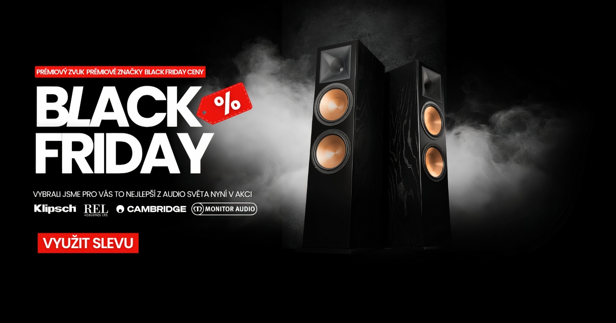 BLACK FRIDAY | Nejlepší Hi-Fi značky za Black Friday ceny