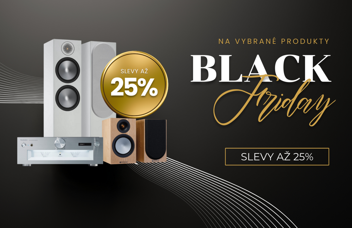 Black Friday slevy až 25%