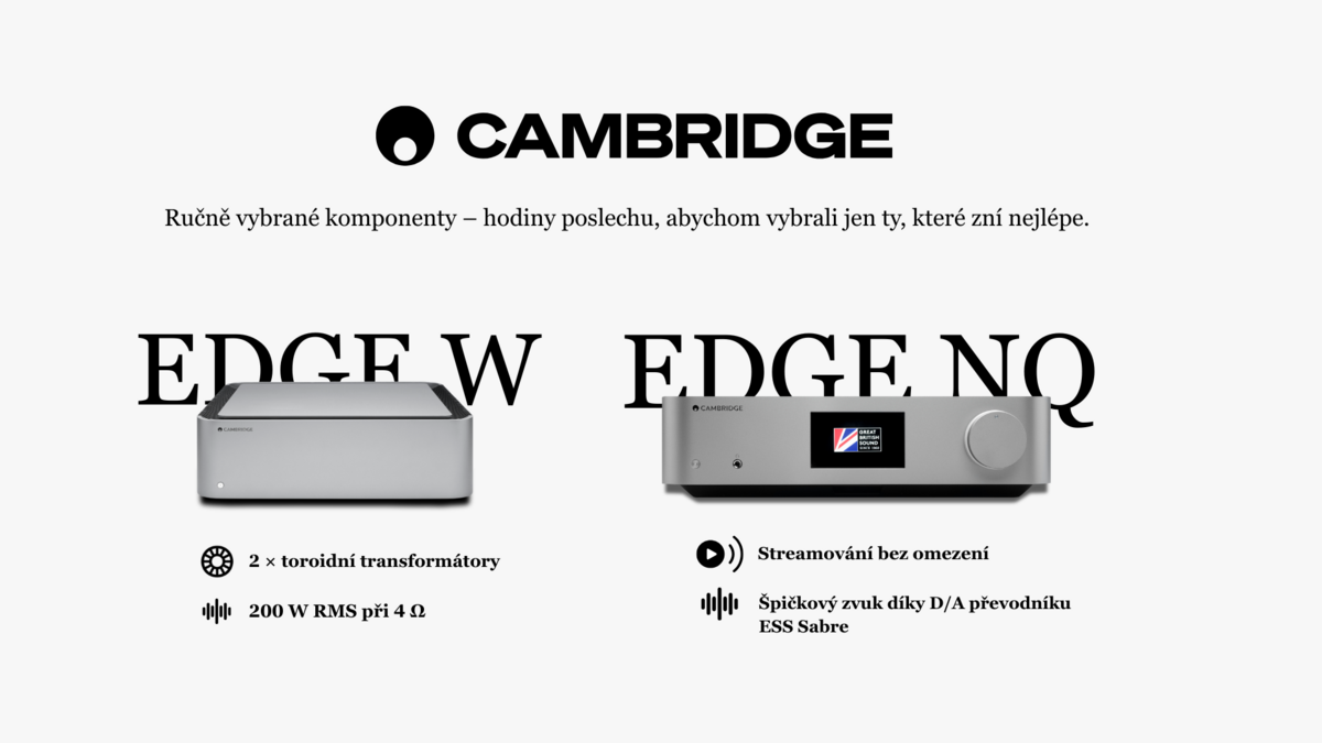 Cambridge Audio EDGE W + NQ |