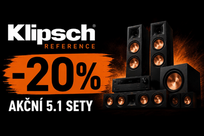 Klipsch Reference 5.1 sety se slevou - 20 % - Jen do 30.9 2026