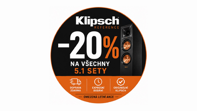 KLIPSCH REFERENCE LETNÍ AKCE - 20% !