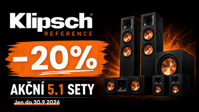 Klipsch Reference 5.1 sety se slevou - 20 % - Jen do 30.9 2026