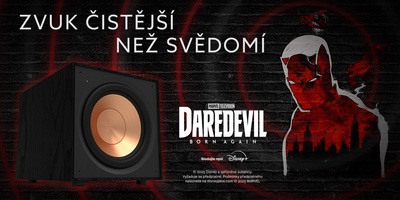 KLIPSCH x DAREDEVIL = ZVUK, KTERÝ MÁ SÍLU!