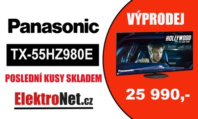 TX-55HZ980E OLED DIPSLAY POSLEDNÍ KUSY SKLADEM -VÝPRODEJ