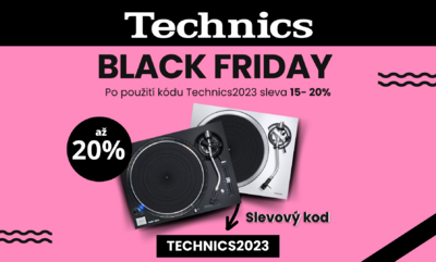 Technics Black Friday se SLEVOU 15-20%