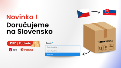 Novinka ! Doručujeme i na Slovensko !
