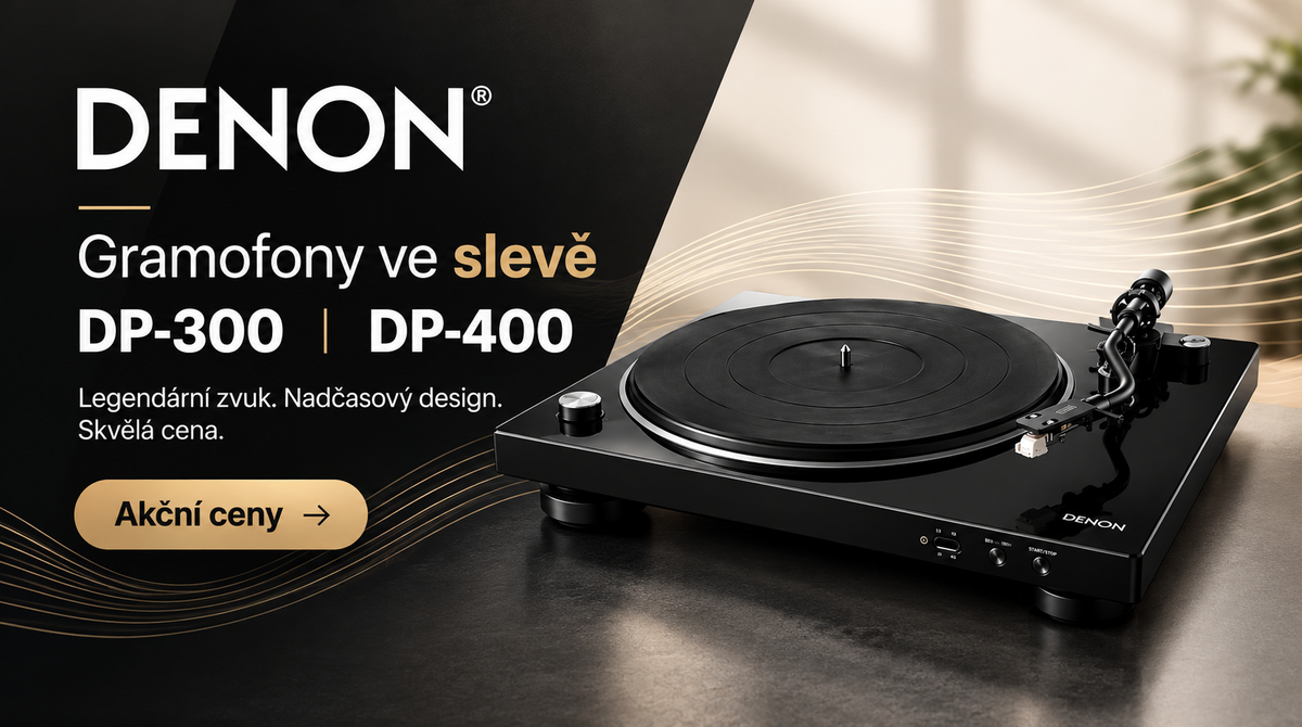 Denon DP-300 a DP-400 v akci !