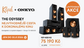 Klipsch Odyssey – Exkluzivní akce na kompletní domácí kina s Onkyo Akční sety