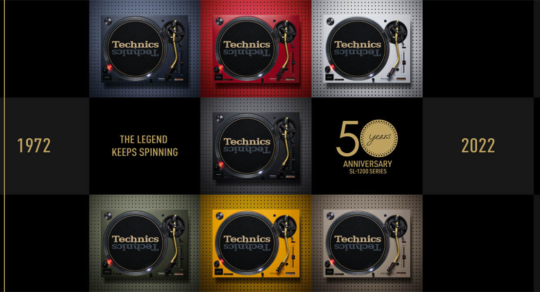 Limitovaná edice gramofonů Technics 50