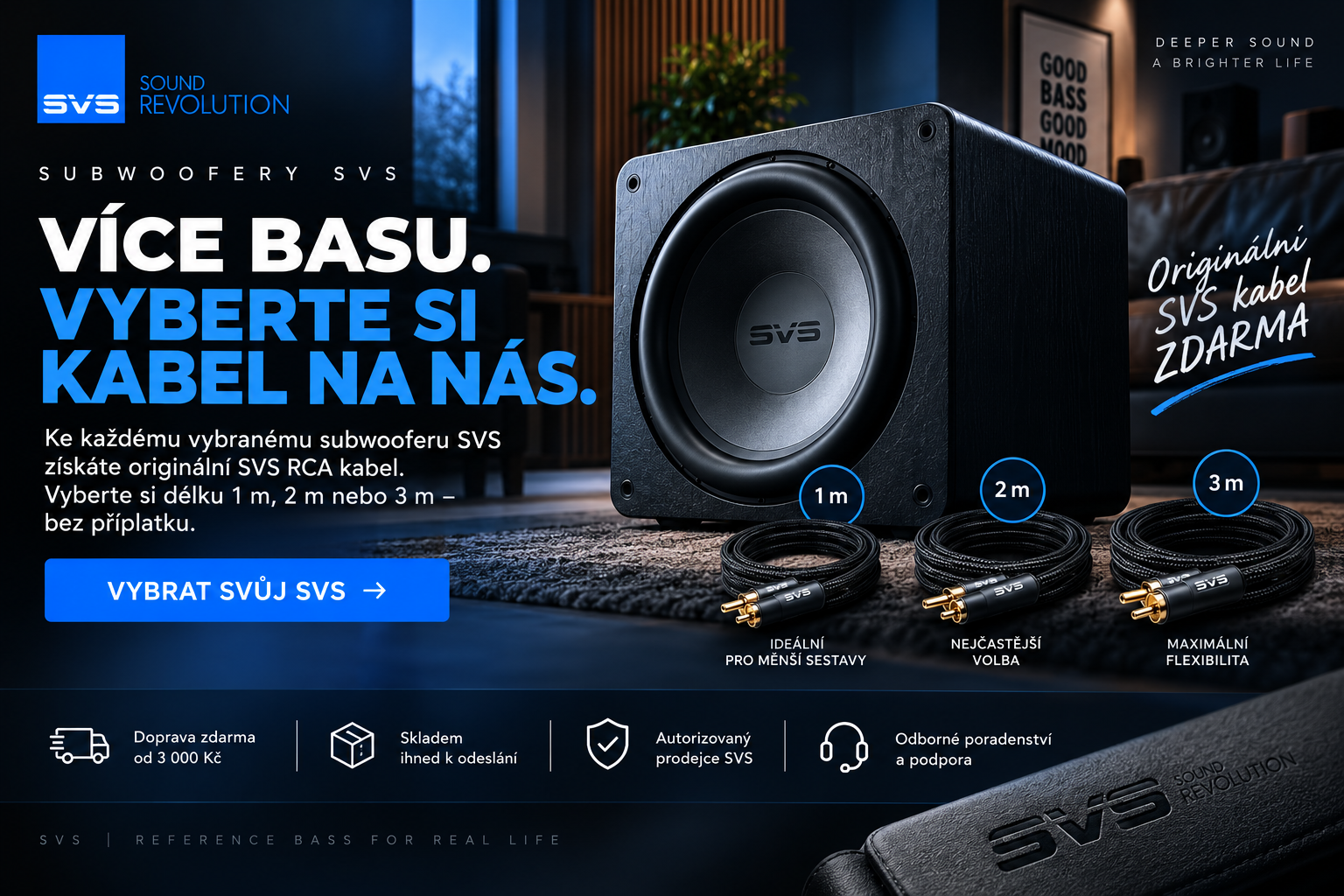 SVS Subwoofer + SVS Kabel