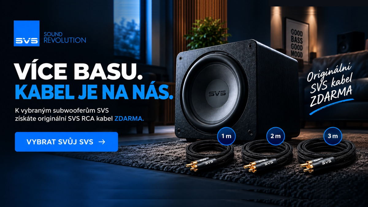 SVS SUBWOOFER + ORIGINÁLNÍ KABEL ZDARMA