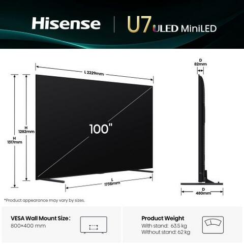 Hisense 100U7Q