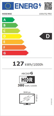 Hisense 100U7Q PRO