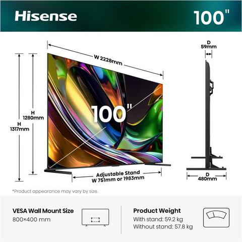 Hisense 100UR8S