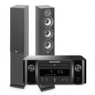SET Marantz M-CR612 + Elac Debut F 6.2 (černý/černý)