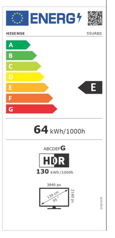 Hisense 55UR8S