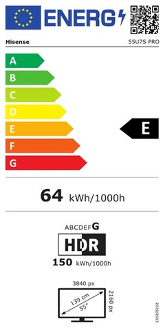 Hisense 55U7S PRO