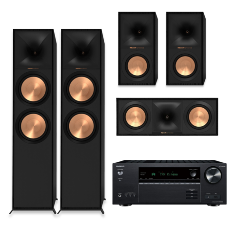 Cenově zvýhodněný SET Onkyo TX-NR6100 + reprosoustava Klipsch Reference R-800F + R-50C + R-40M