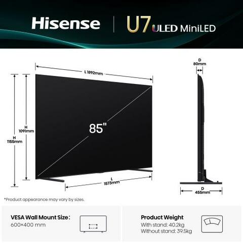 Hisense 85U7Q