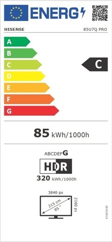 Hisense 85U7Q PRO