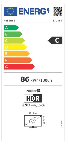 Hisense 85UR8S