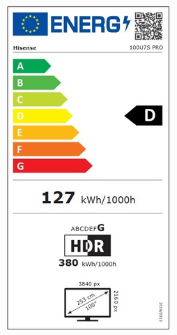 Hisense 100U7S PRO