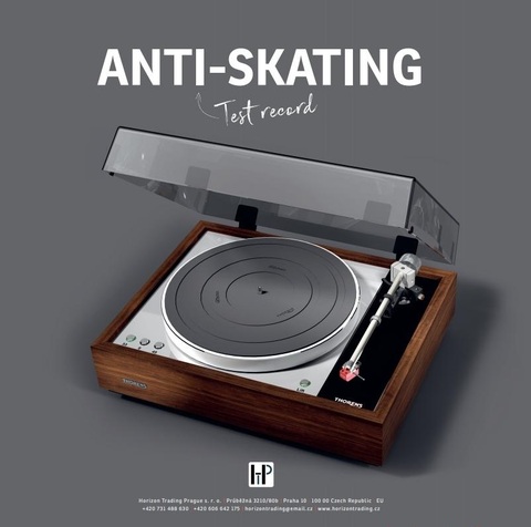 ANTI-SKATING TEST RECORD