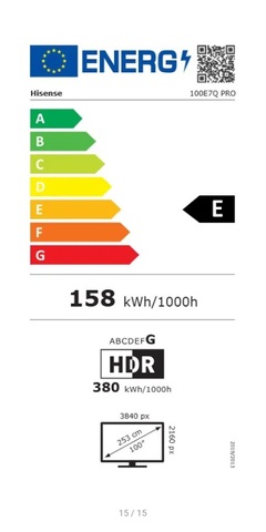 Hisense 100E7Q PRO