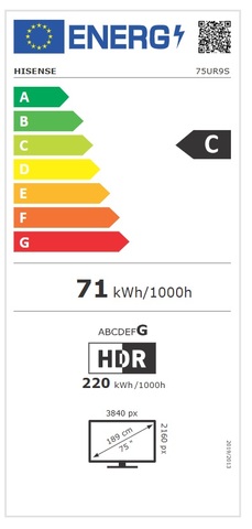 Hisense 75UR9S