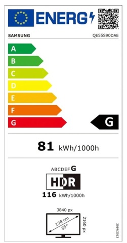 Samsung QE55S90D