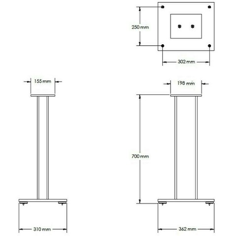 JBL STAGE FS černý