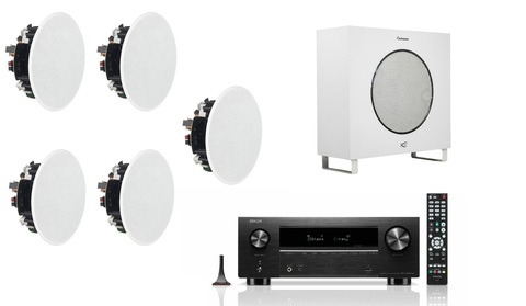 SET Denon AVR-X2800H DAB + Cabasse Archipel 17ICP + Cabasse Lipari 21 sestava 5.1