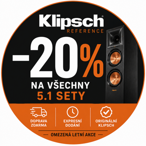 KLIPSCH REFERENCE 5.1 + AV receiver Denon AVR-S670 (SET 4)