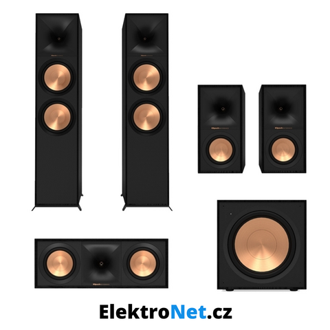 Klipsch SET 5.1  R-800F + R-40M + R-50C + R-121SW