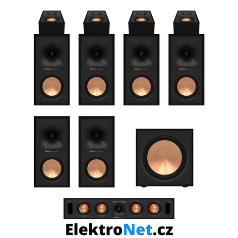 Klipsch SET 3 x R-50M | 2 x R-40SA | R-30C | R-121SW