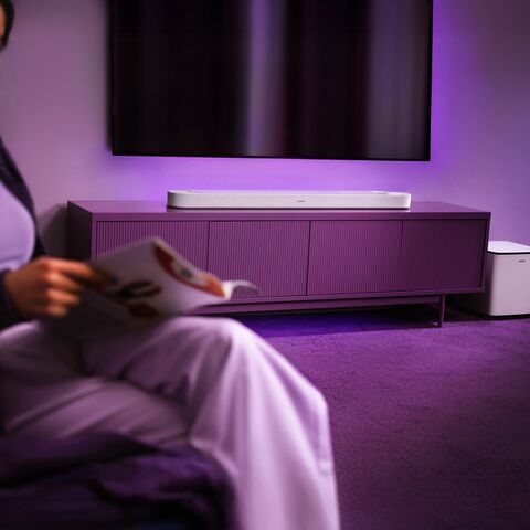 Bose Lifestyle Ultra Soundbar bílý