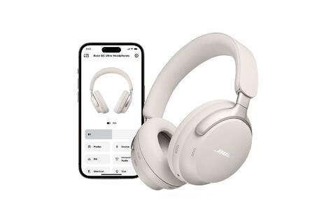 Bose QuietComfort Ultra Headphones bílý