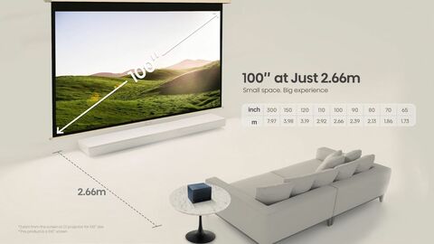 Hisense PM100H projekční plátno