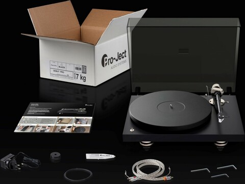 Pro-Ject Debut PRO + Pick it PRO - Satin Black