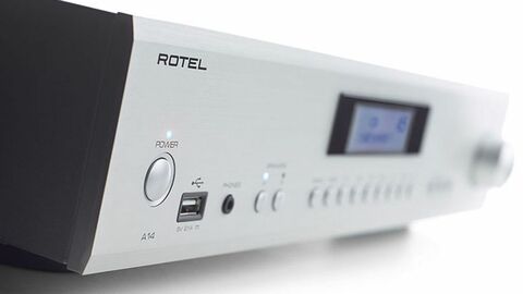 Rotel A12 stříbrný