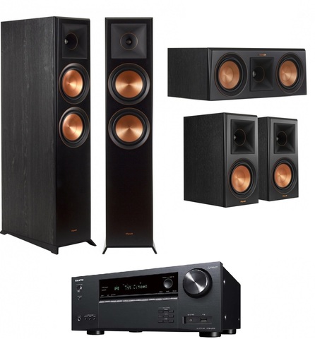 SET Onkyo TX-NR6100 + Klipsch Reference Premier RP-8000F II + RP-500M II + RP-500C II