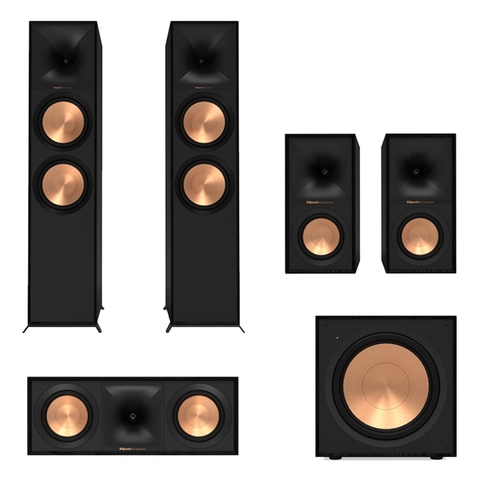 Klipsch SET 5.1 R-800F + R-40M + R-50C + R-121SW