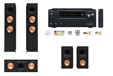 SET Onkyo TX-NR6100 + reprosoustava Klipsch Reference R-600F + R-50C + R-40M