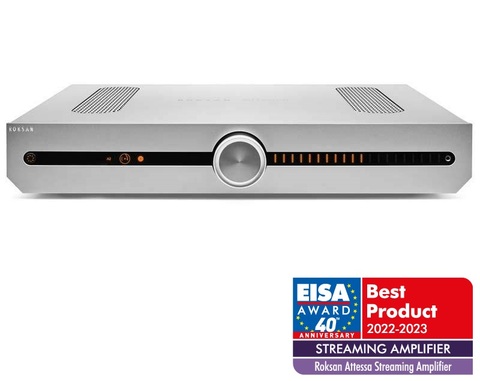 Roksan Attessa Streaming Amplifier - stříbrný