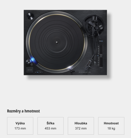 Technics SL-1210GEG-K