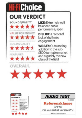 Pro-ject Debut Carbon Evo + 2MRed (matná černá)