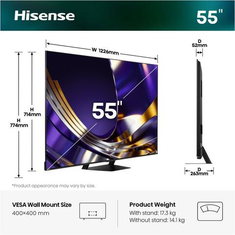 Hisense 55U7S PRO