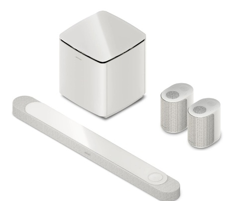 SET Bose Lifestyle Ultra Soundbar + subwoofer + 2x Speaker bílý