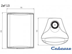 Cabasse ZEF 13 bílé provedení